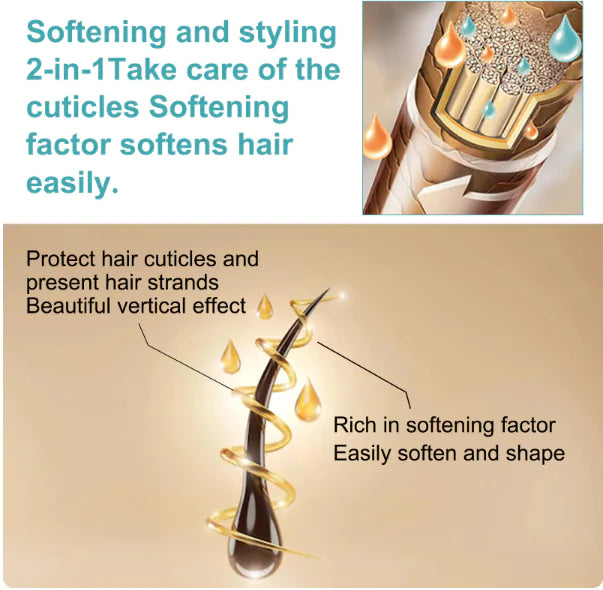 KeraGlide™ - Keratin-Haar-Glättungscreme | 1+1 GRATIS
