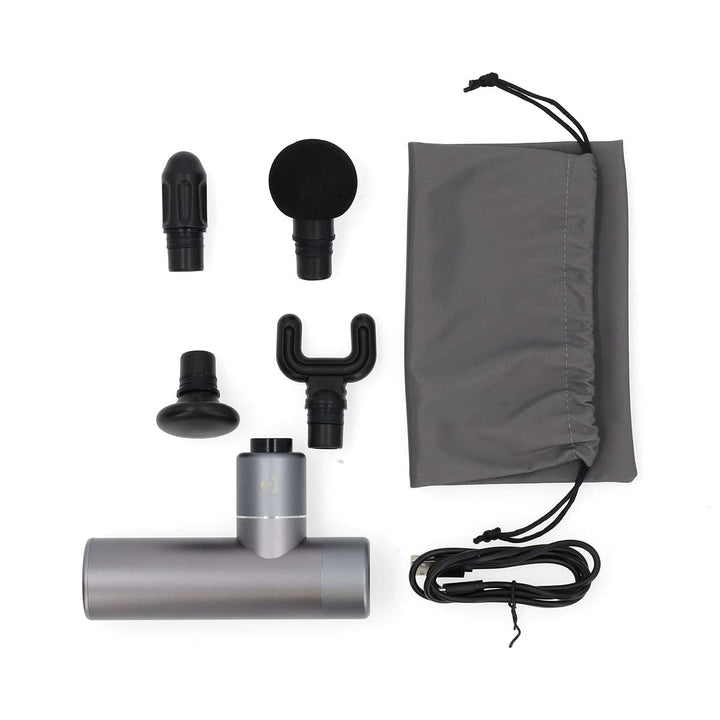 Massagepistole | Kabellose Mini Faszienpistole mit 5 Massagemodi