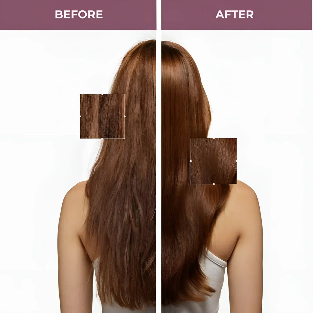 Restauration de cheveux avec taille-fourches automatique | Technologie lissante « pli » | Rechargeable et maniable | Pour la maison