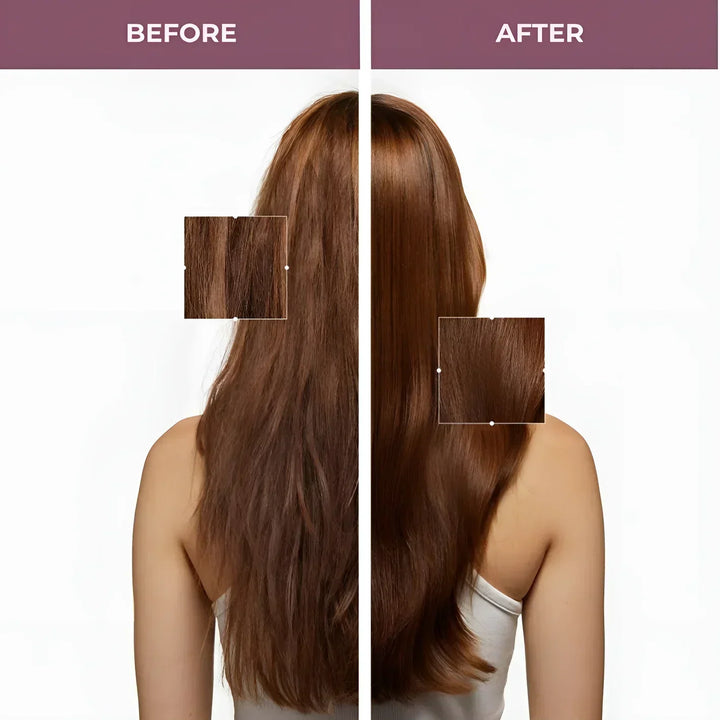 Restauration de cheveux avec taille-fourches automatique | Technologie lissante « pli » | Rechargeable et maniable | Pour la maison