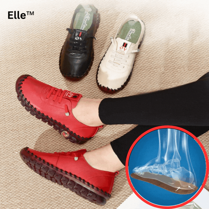 Orthopedic women’s sneakers with foot support | Cushioned &amp; comfortable for everyday | Summer sneakers for walking, non-slip