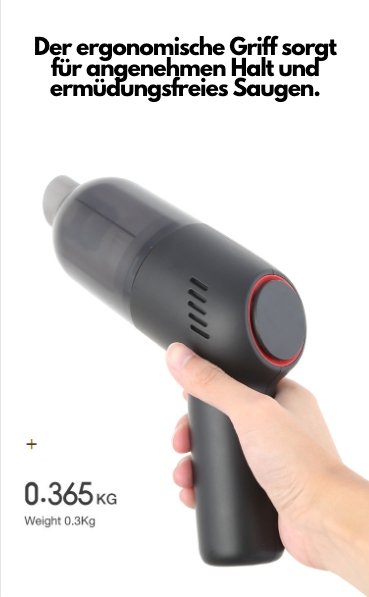 Handstaubsauger | Kabelloser Handstaubsauger mit 8000 Pa Saugleistung