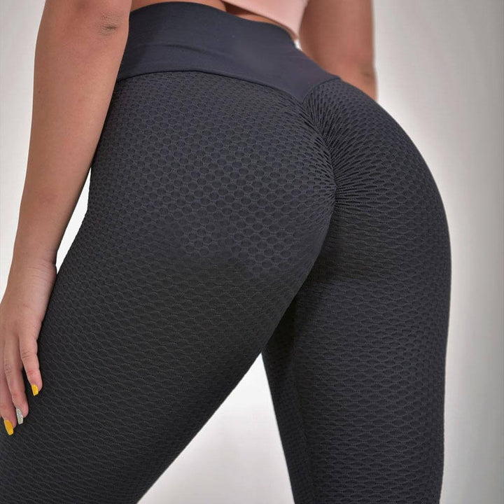 Anti-Cellulite Leggings mit Wabenstruktur | Po-Lift &amp; formender High-Waist-Sitz | Squat-proof, blickdicht, 4-Wege-Stretch