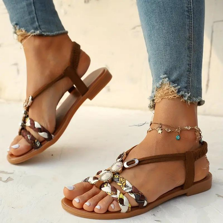 Damen Flache Sandalen | Boho-Style &amp; Komfort für den Sommer