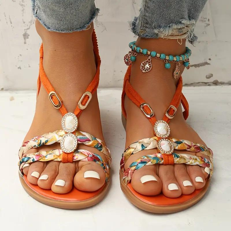 Damen Flache Sandalen | Boho-Style &amp; Komfort für den Sommer