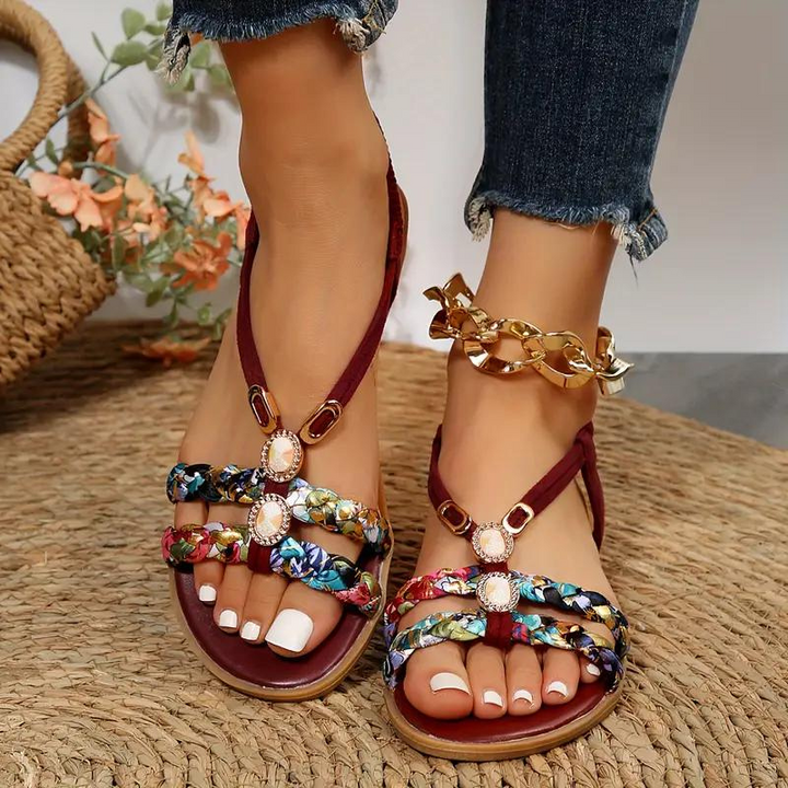 Damen Flache Sandalen | Boho-Style &amp; Komfort für den Sommer