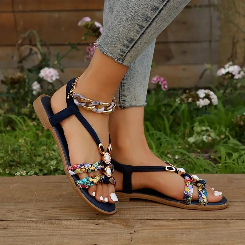 Damen Flache Sandalen | Boho-Style &amp; Komfort für den Sommer