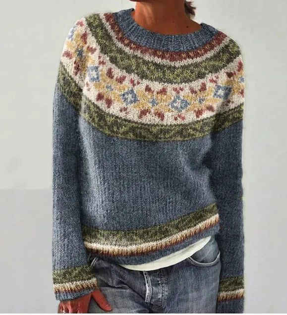 Tanja | Maglione retrò per l’oro dell’autunno