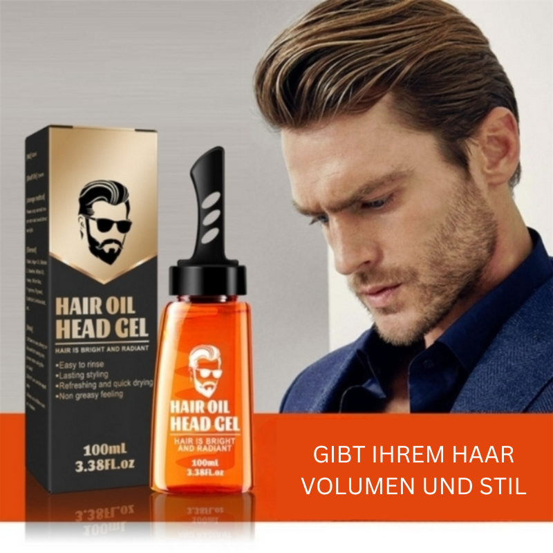 Gel per capelli 2-in-1 con pettine BräutigamNGleiter™ (1+1 gratis)