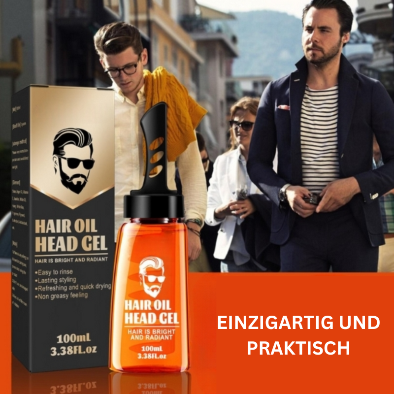 Gel per capelli 2-in-1 con pettine BräutigamNGleiter™ (1+1 gratis)