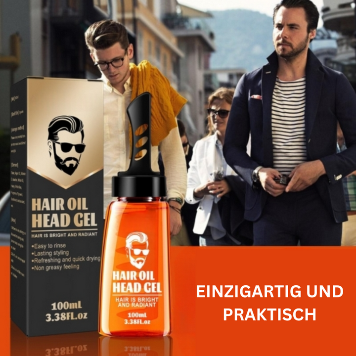 Gel per capelli 2-in-1 con pettine BräutigamNGleiter™ (1+1 gratis)