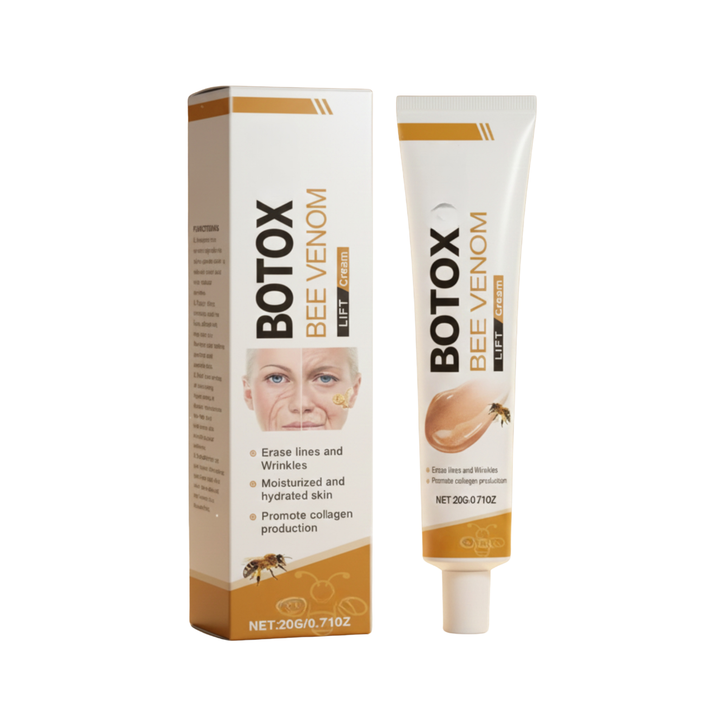 Augencreme mit Bienengift 20 g | Straffende Augenpflege für feine Linien &amp; müde Augen | Feuchtigkeitsspendende Lift-Creme