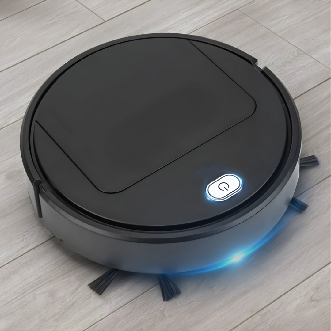Robot Vacuum Cleaner with Mopping Function | Vacuuming &amp; Mopping in One Device | Quiet under 60 dB, Compact for Under Furniture | Up to 90 Min Runtime