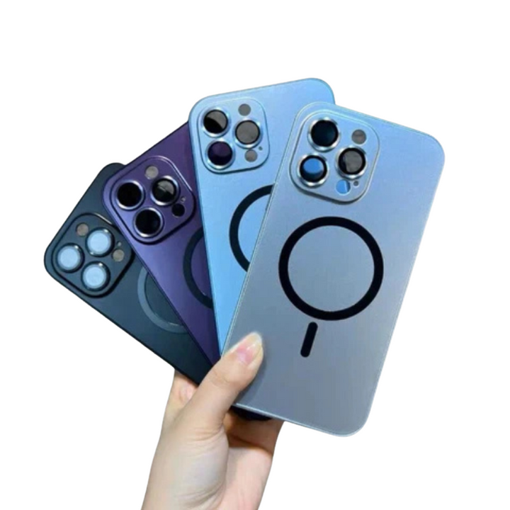 iPhone Hülle | Stoßfester MagSafe-Schutz | Dünnes &amp; leichtes Case kompatibel mit iPhone 12–16 Pro Max