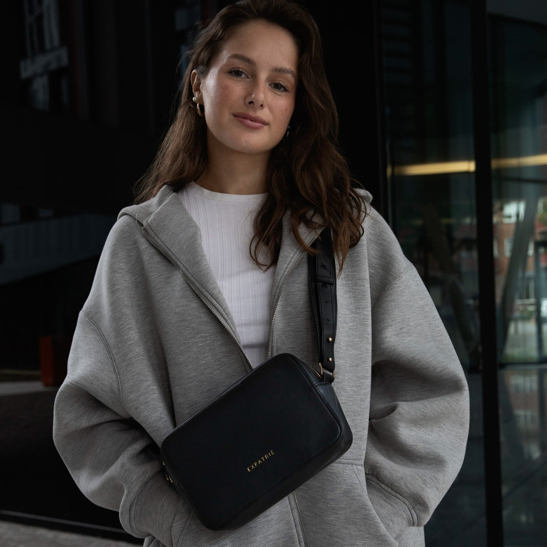 Umhängetasche Damen | Elegante Camera Bag aus Kunstleder