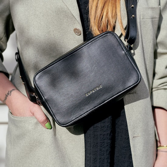 Umhängetasche Damen | Elegante Camera Bag aus Kunstleder