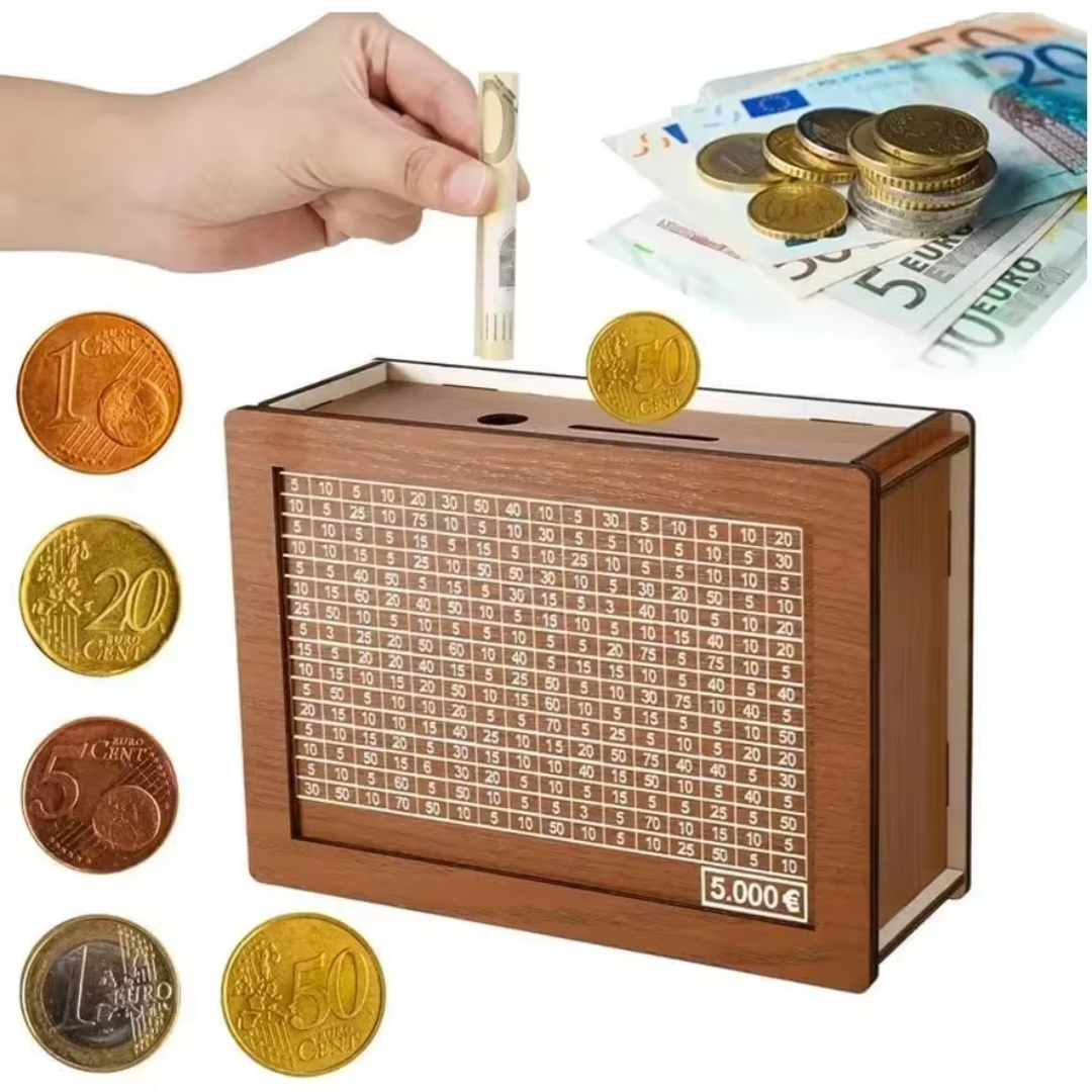 Tirelire GeldKiste™ en bois