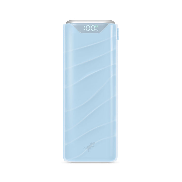 Powerbank 10.000 mAh | Kompakte USB-C-Powerbank mit integriertem, einziehbarem Ladekabel