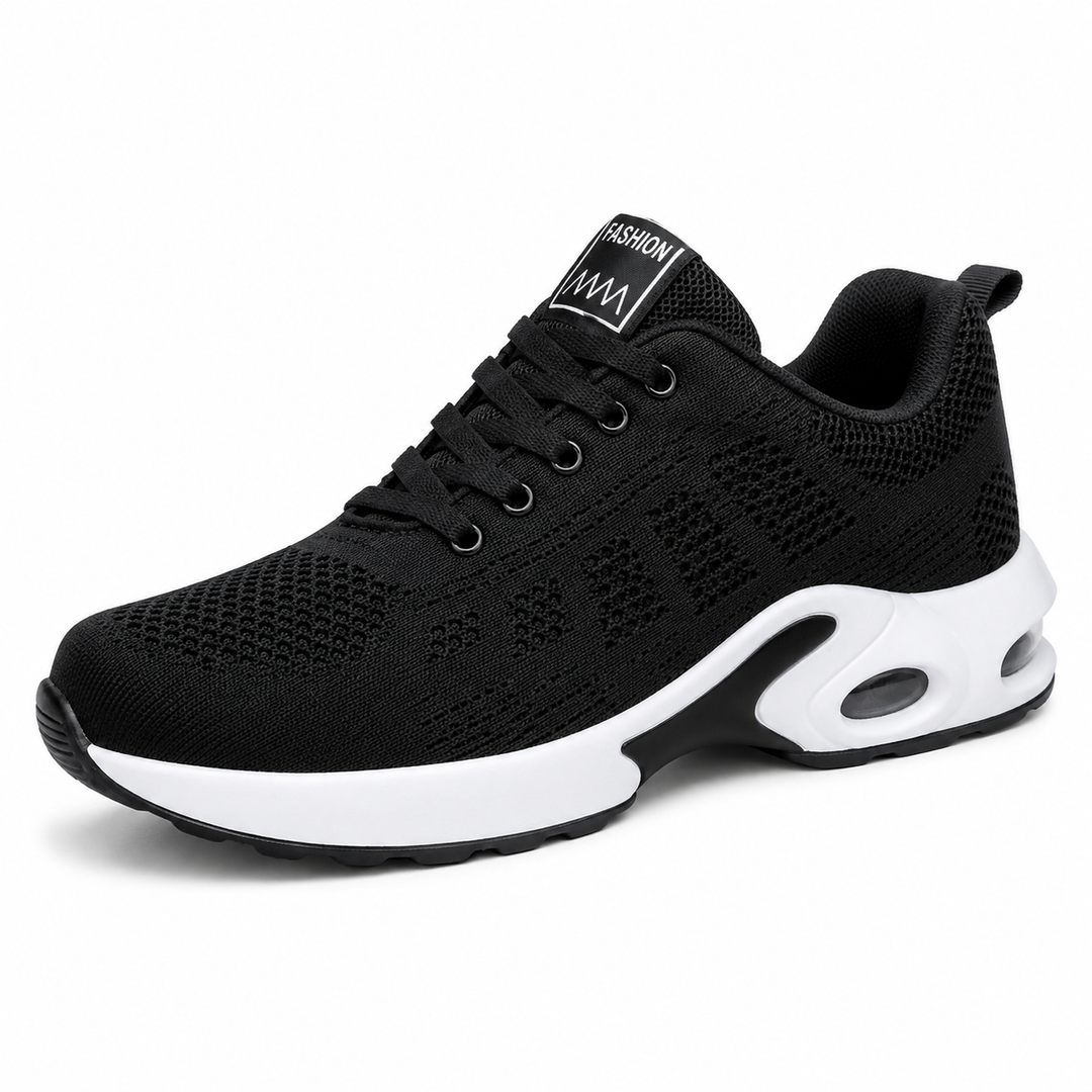 Damen Orthopädische Sneaker mit Mesh | Leicht &amp; atmungsaktiv | Stoßdämpfung &amp; ergonomische Sohle | Für Alltag &amp; Sport