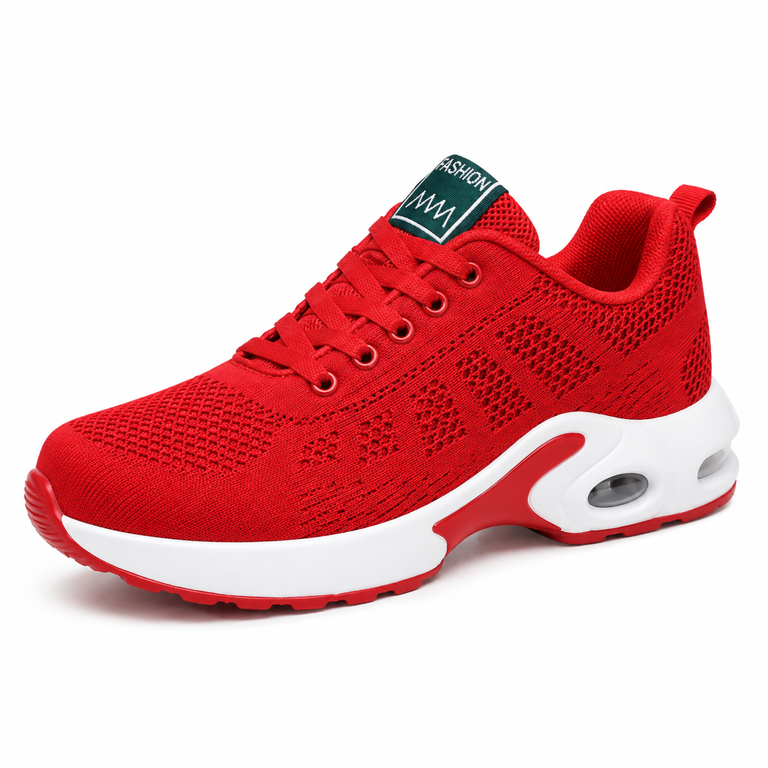 Damen Orthopädische Sneaker mit Mesh | Leicht &amp; atmungsaktiv | Stoßdämpfung &amp; ergonomische Sohle | Für Alltag &amp; Sport