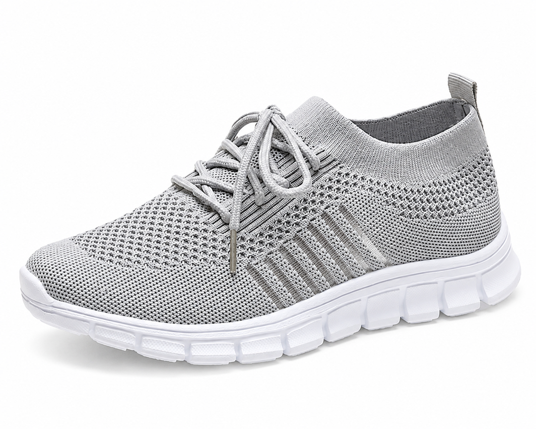 Orthopädische Damen-Sneaker mit Dämpfung | Atmungsaktiv &amp; leicht | Ergonomische Unterstützung | Für Alltag, Arbeit &amp; Spaziergänge