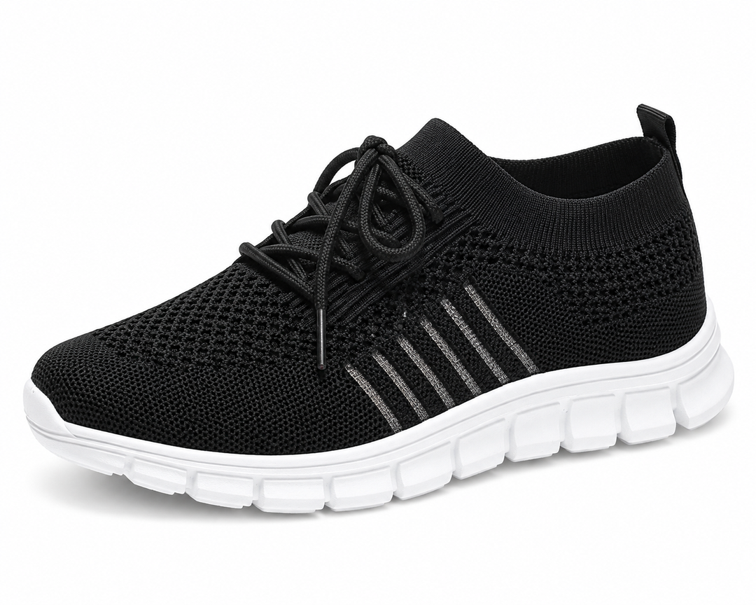Orthopädische Damen-Sneaker mit Dämpfung | Atmungsaktiv &amp; leicht | Ergonomische Unterstützung | Für Alltag, Arbeit &amp; Spaziergänge