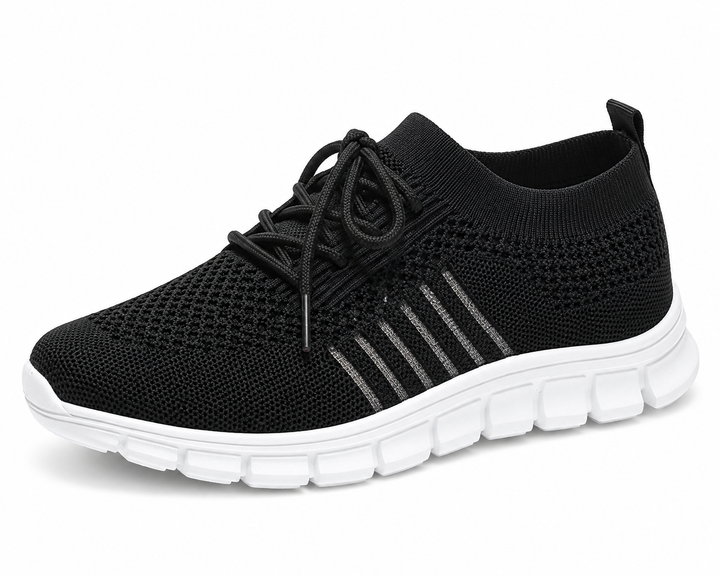 Orthopädische Damen-Sneaker mit Dämpfung | Atmungsaktiv &amp; leicht | Ergonomische Unterstützung | Für Alltag, Arbeit &amp; Spaziergänge