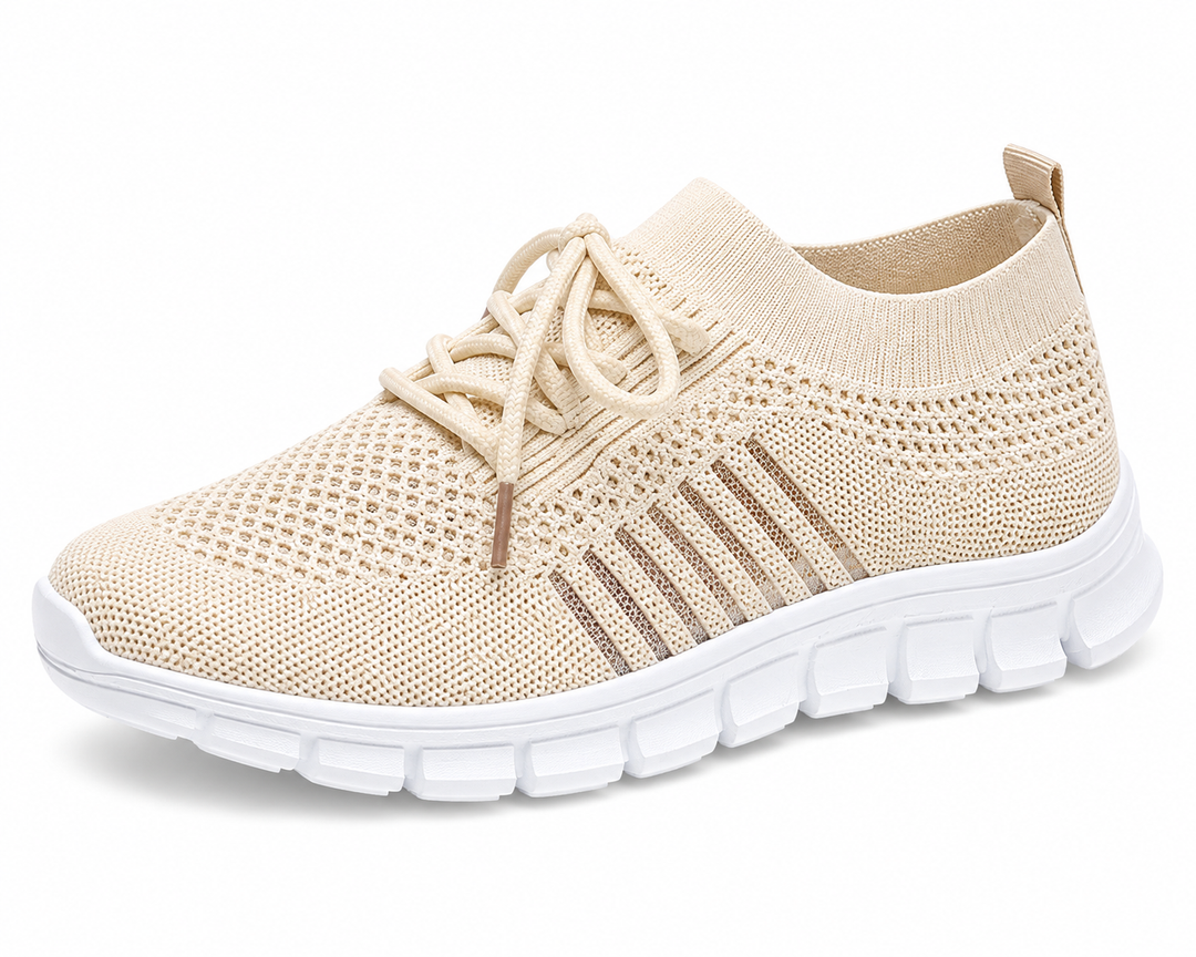 Orthopädische Damen-Sneaker mit Dämpfung | Atmungsaktiv &amp; leicht | Ergonomische Unterstützung | Für Alltag, Arbeit &amp; Spaziergänge