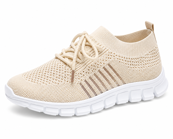 Orthopädische Damen-Sneaker mit Dämpfung | Atmungsaktiv &amp; leicht | Ergonomische Unterstützung | Für Alltag, Arbeit &amp; Spaziergänge
