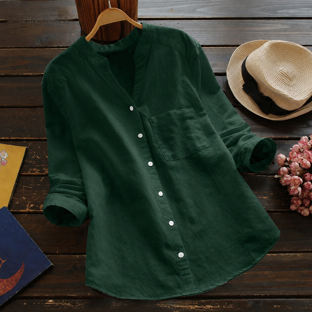 Dana | Chemise légère en lin pour femme style estival