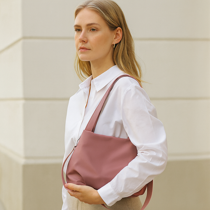Damen Umhängetasche | Wasserdichte Nylontasche mit verstellbarem Schultergurt