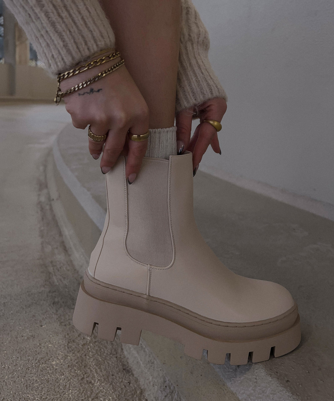 Chelsea Boots Damen | Kurze Boots mit leichtem Futter