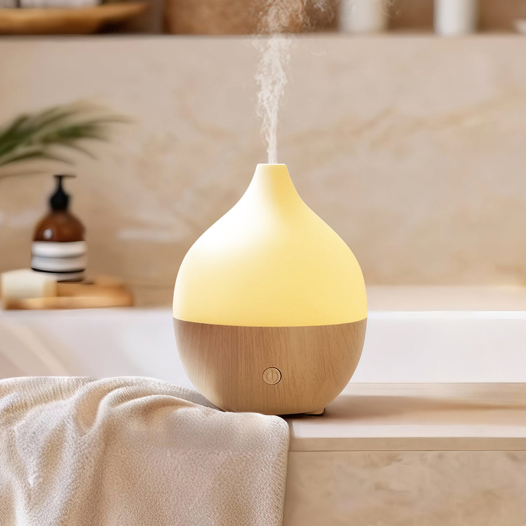 Aroma Diffuser | Mini-Diffuser mit 100 ml Tank, Kaltnebel und Schlafmodus