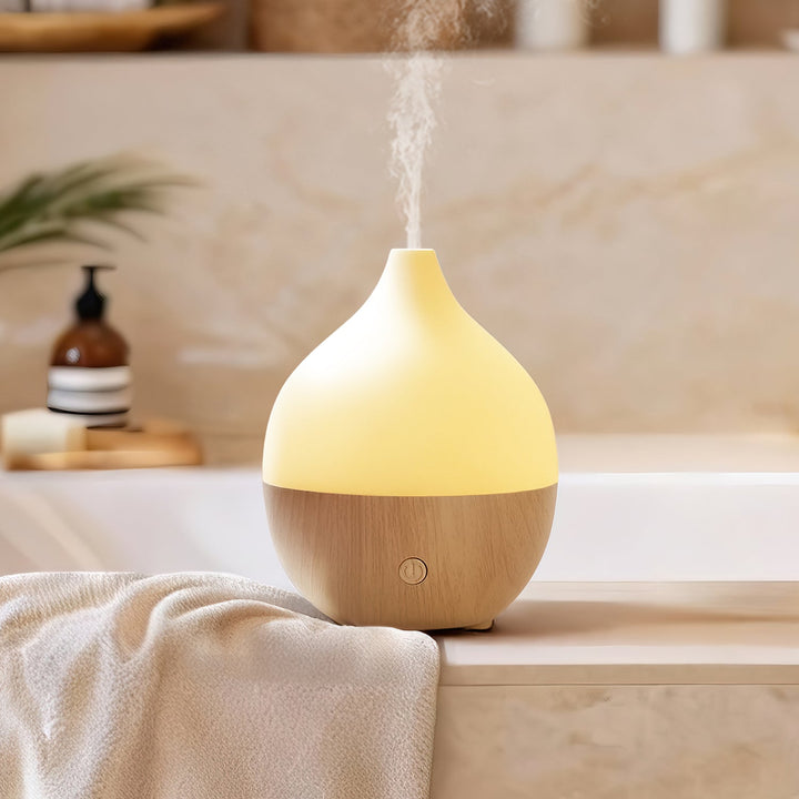Aroma Diffuser | Mini-Diffuser mit 100 ml Tank, Kaltnebel und Schlafmodus