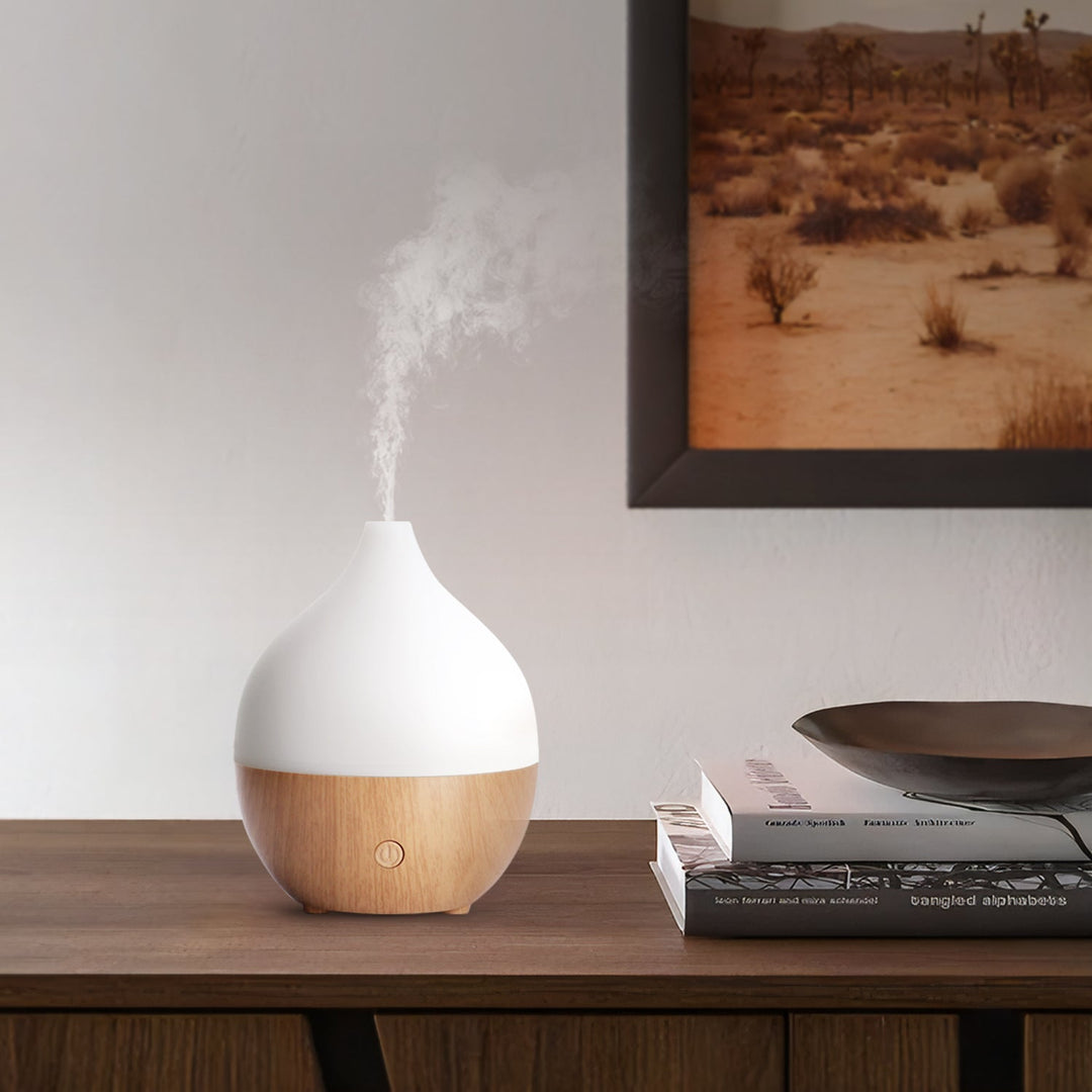 Aroma Diffuser | Mini-Diffuser mit 100 ml Tank, Kaltnebel und Schlafmodus