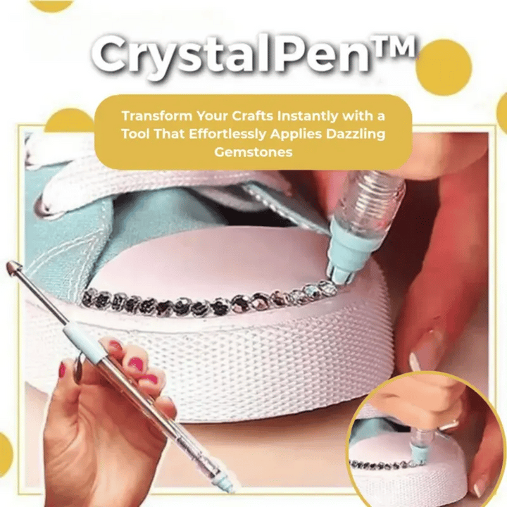CrystalPen™ — Verleihen Sie Ihren Bastelprojekten sofort Glanz | 50% Rabatt