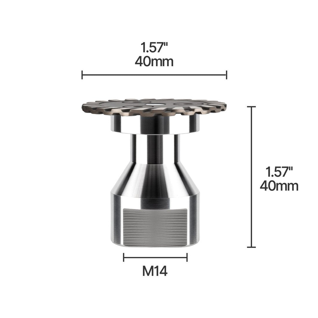 Disco diamantato da 90mm M14 per pietra | Grana diamantata sinterizzata, lunga durata | Con flangia rimovibile per molatura e incisione