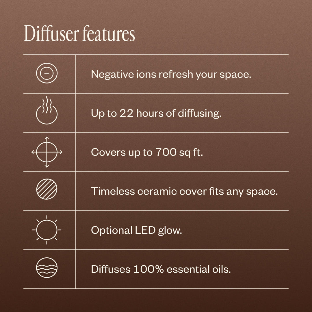 Aroma Diffuser | Deluxe Kaltluft-Diffusor für ätherische Öle