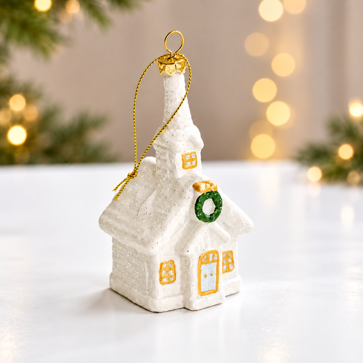 Weihnachtsanhänger | Christbaumschmuck mit verschiedenen Wintermotiven, Aufhängeschlaufe und dekorativen Details für festliche Weihnachtsdeko