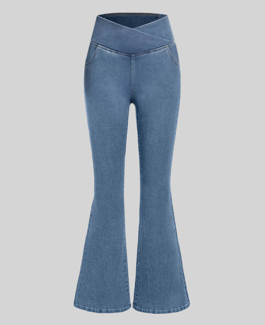 Women’s high-waist stretch jeans | shaping, adjustable waistband | comfortable fit for everyday | versatile with sneakers &amp; heels
