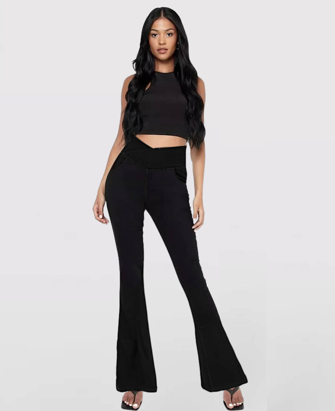 Women’s high-waist stretch jeans | shaping, adjustable waistband | comfortable fit for everyday | versatile with sneakers &amp; heels
