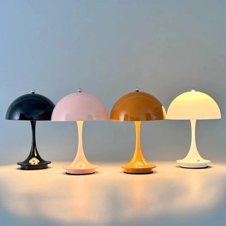 Wireless rechargeable LED table lamp 1800 mAh | Dimmable, portable &amp; energy-saving | Up to 10 hours battery life | Modern design