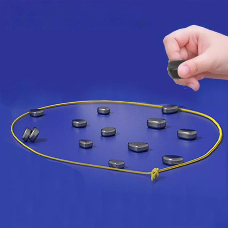 Magnetic travel chess – foldable chess set for on the go | Non-slip pieces | For kids &amp; adults