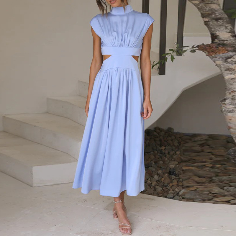 Elegantes Damenkleid für Abend &amp; Anlass | Schmeichelnder Schnitt, bequem | Atmungsaktiv, stilvoll für Events &amp; Dinner