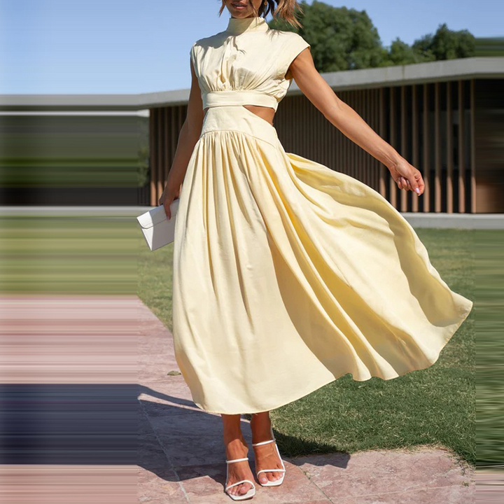 Elegantes Damenkleid für Abend &amp; Anlass | Schmeichelnder Schnitt, bequem | Atmungsaktiv, stilvoll für Events &amp; Dinner