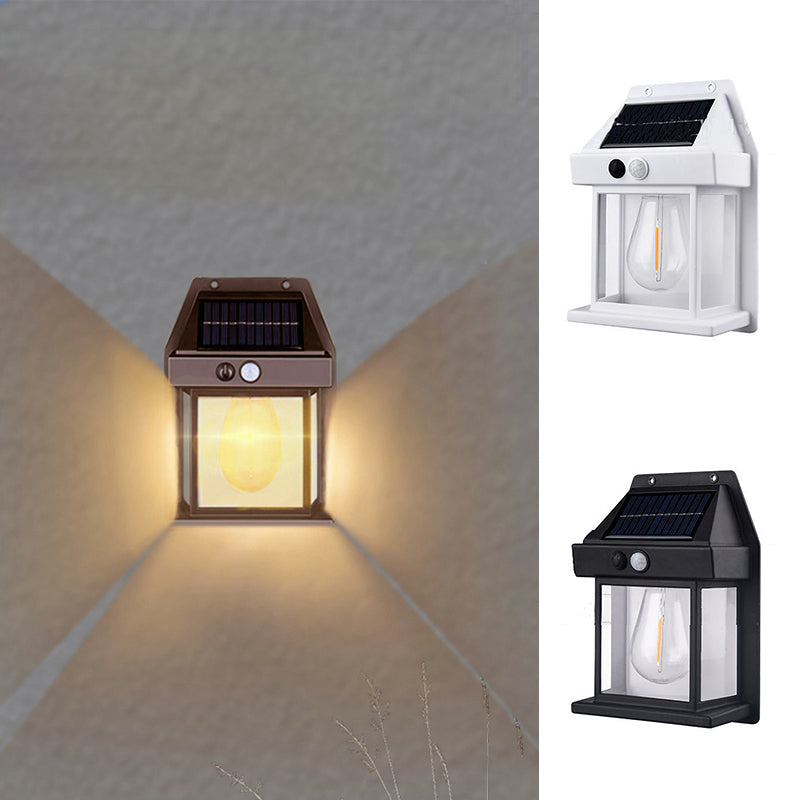 Buy 1 Get 1 Free | Solar tungsten wall light for outdoor use
