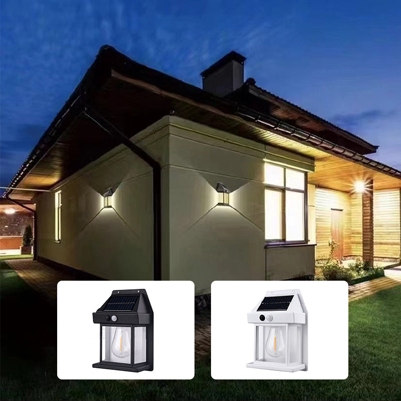 Buy 1 Get 1 Free | Solar tungsten wall light for outdoor use