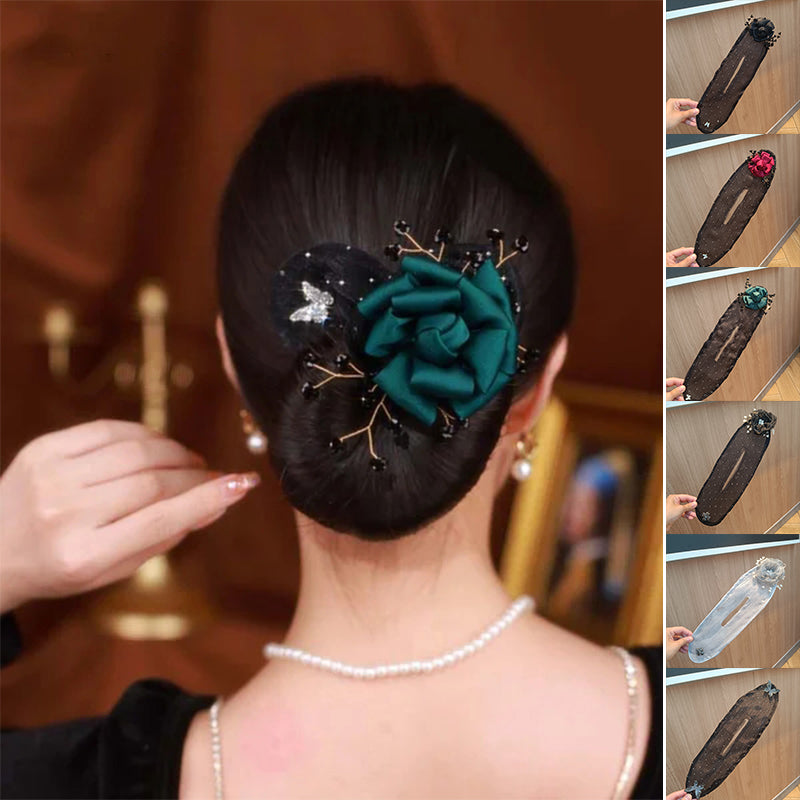 Kvetinová pomôcka na účes (Hair Bun Maker) | 7 štýlov pre drdol a vlny | Jemné, bez ťahania | Pevné držanie | 1+1 akcia zadarmo