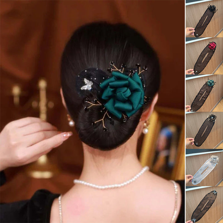 Kvetinová pomôcka na účes (Hair Bun Maker) | 7 štýlov pre drdol a vlny | Jemné, bez ťahania | Pevné držanie | 1+1 akcia zadarmo