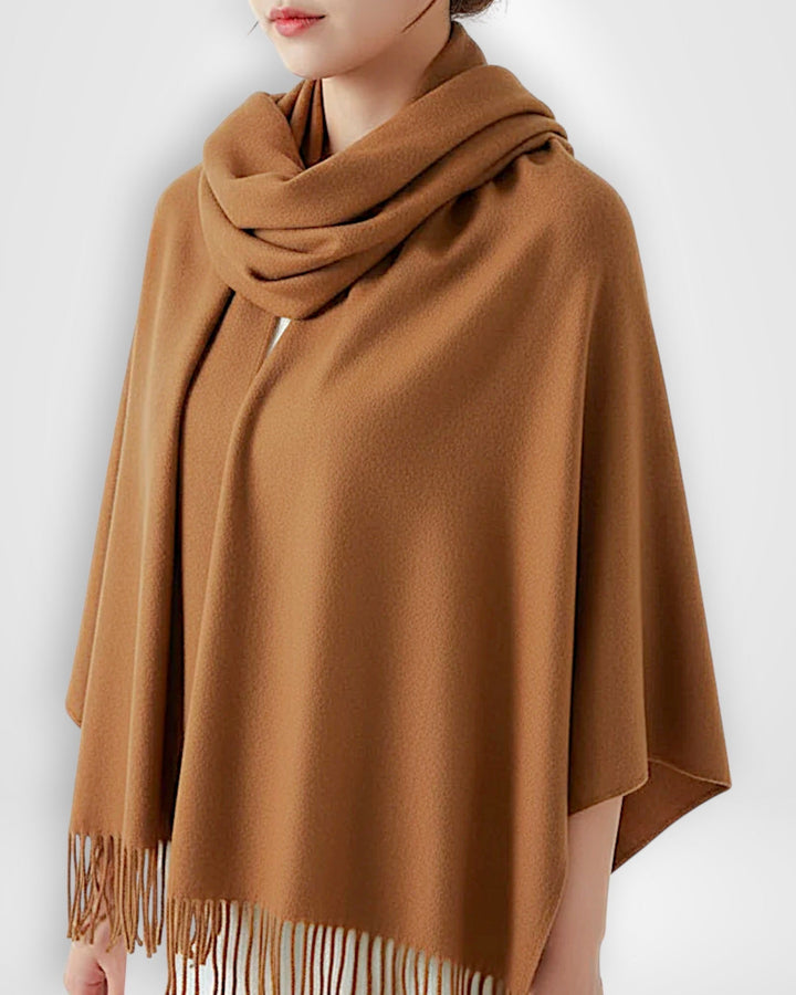 Damen Schal mit Karomuster 180 x 50 cm | Weicher, wärmender Winterschal im großzügigen Format für Alltag und elegante Outfits